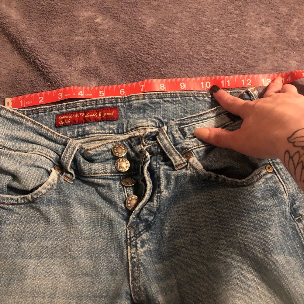 Citizens of Humanity straight leg low cut jeans